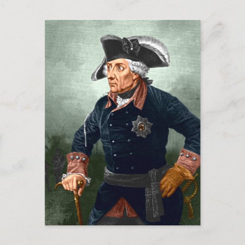 Frederick the Great Postcard