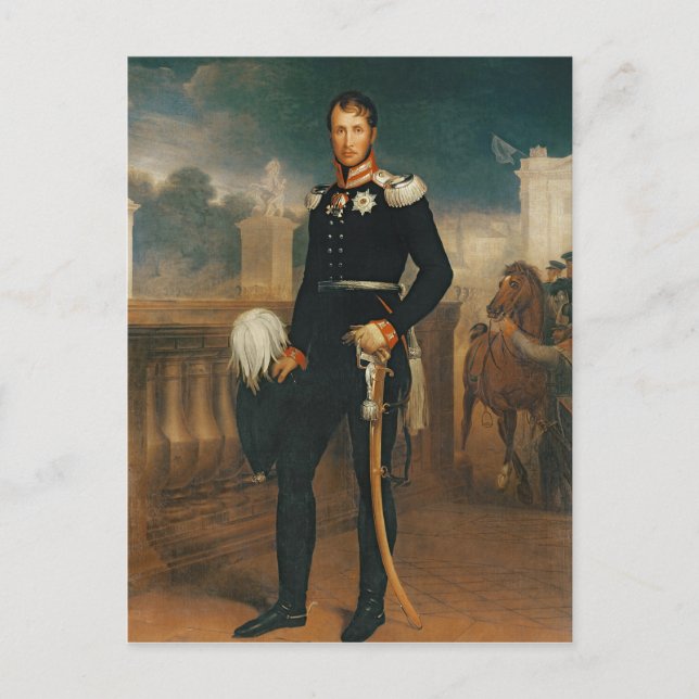 Frederick William III, King of Prussia Postcard (Front)