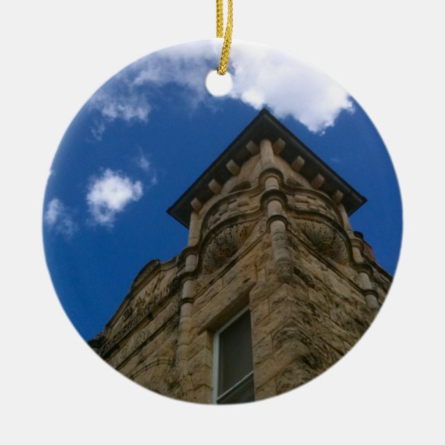 Fredericksburg, Texas Ceramic Ornament (Front)