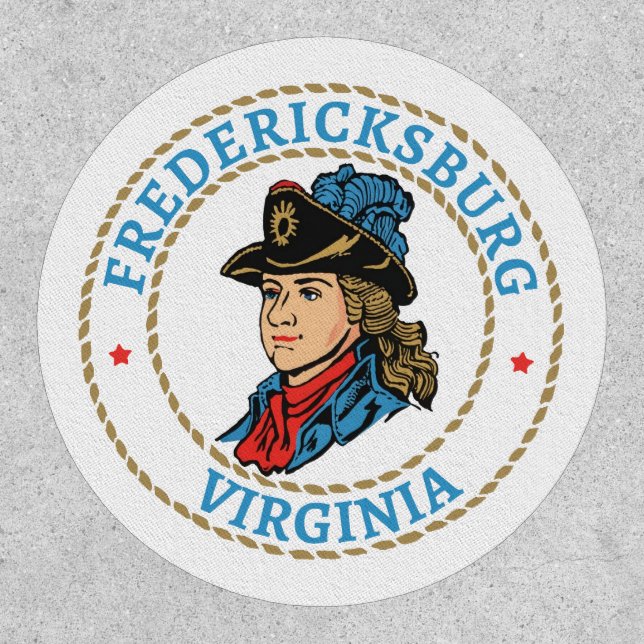 Fredericksburg Virginia Colonial Patch (Front)