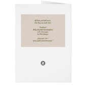 Frederico the hummingbird card (Back)