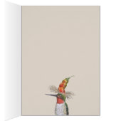 Frederico the hummingbird card (Inside (Right))