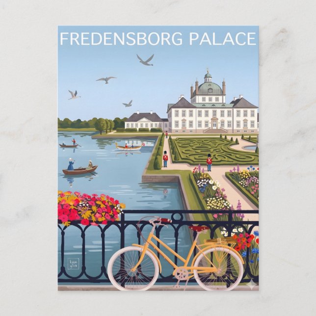 Frederiksborg Castle Denmark Majestic Renaissance  Postcard (Front)
