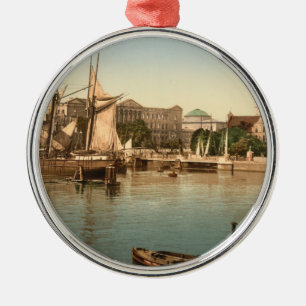 Frederiksborg Castle II, Hillerod, Denmark Metal Ornament