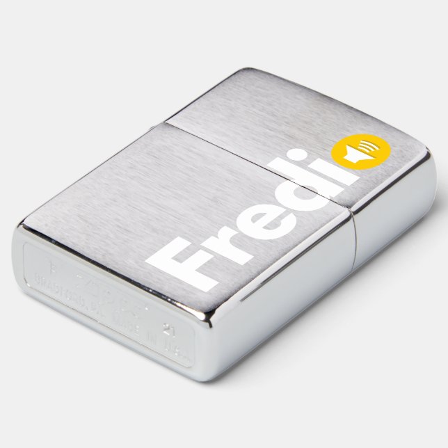 Fredio Zippo Lighter (Angled)