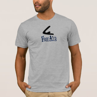 Free Air Black & Blue Tight Tee