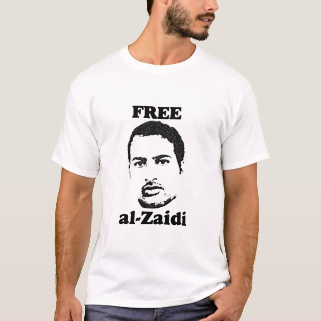 Free al-Zaidi Tee Shirt (Front)