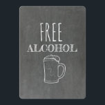 Free Alcohol | GROOMSMAN | BEST MAN Funny Proposal Invitation<br><div class="desc">"FREE ALCOHOL" "Will you be my Groomsman?" Funny groomsman proposal cards.</div>