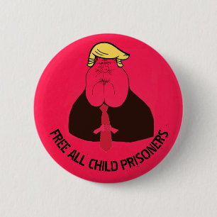 Free All Child Prisoners Button