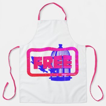 "free" All-over Print Apron by Dozzle at Zazzle