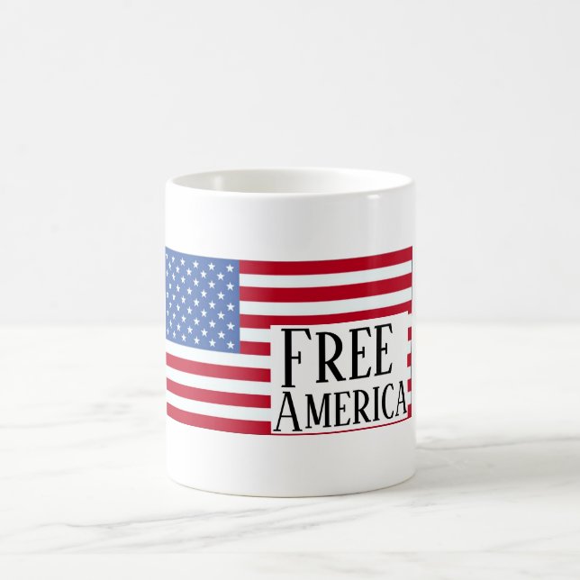 Free America Coffee Mug (Center)