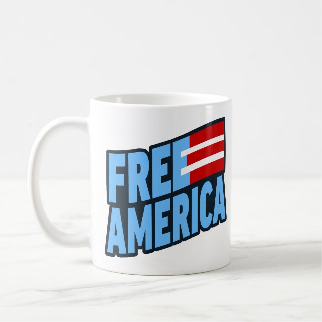 Free America Mug (Left)