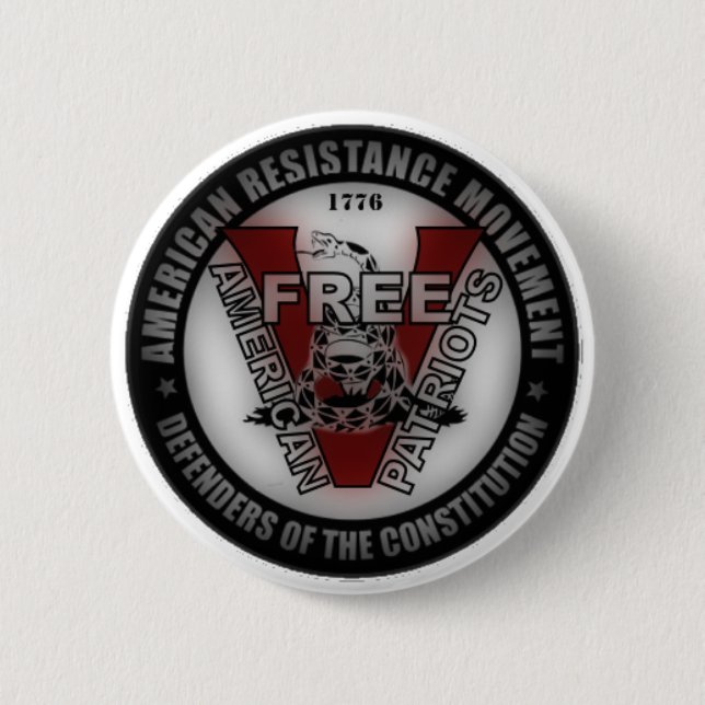 Free American Patriots Button (Front)