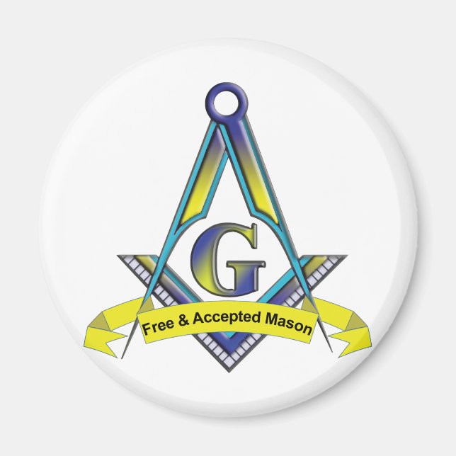 Free and Accepted Masons Magnet (Front)