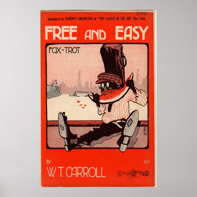 Free and Easy Poster (Front)