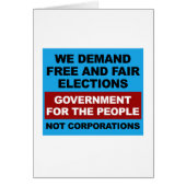 Free and Fair Elections (Front)