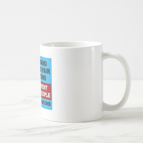 Free and Fair Elections Coffee Mug