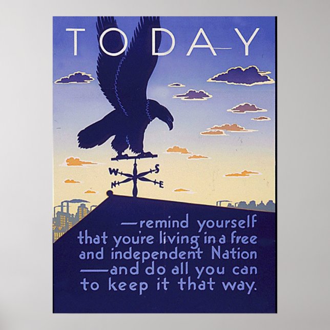 Free and Independent Nation Poster (Front)