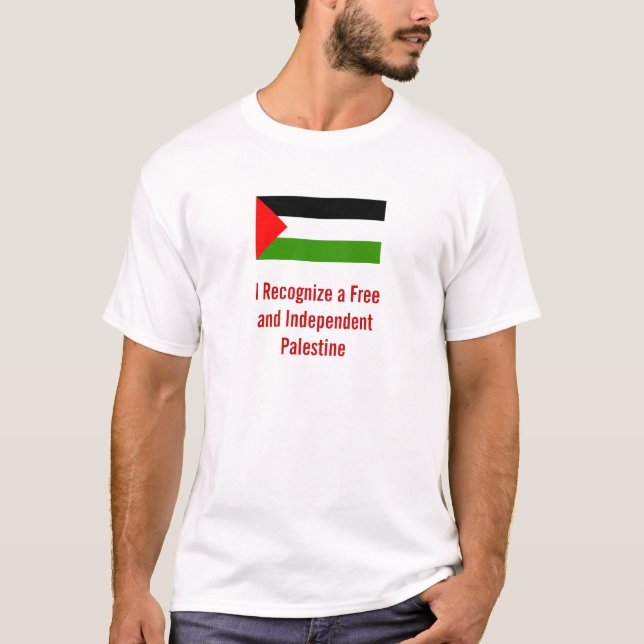 FREE and INDEPENDENT PALESTINE T-Shirt (Front)