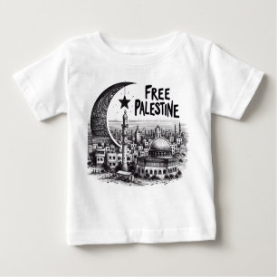Free aqsa free palestine baby T-Shirt