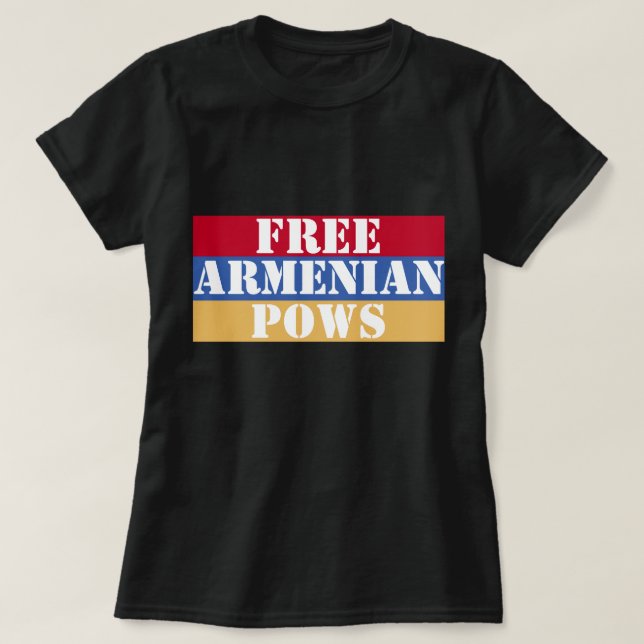 Free Armenian Pows T-Shirt (Design Front)