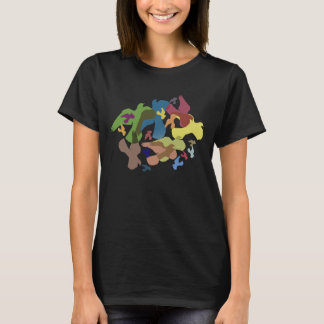 Free as a Bird Pigeon Art Pattern T-Shirt