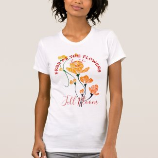 Free as a Flower Yellow Orange Ginkgo Blossom