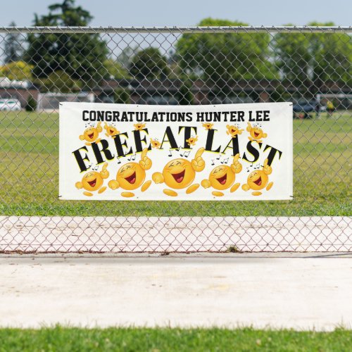 FREE AT LAST Banner
