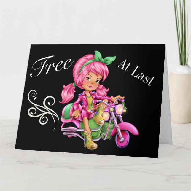 FREE AT LAST BIG Greeting Card - SRF (Front)