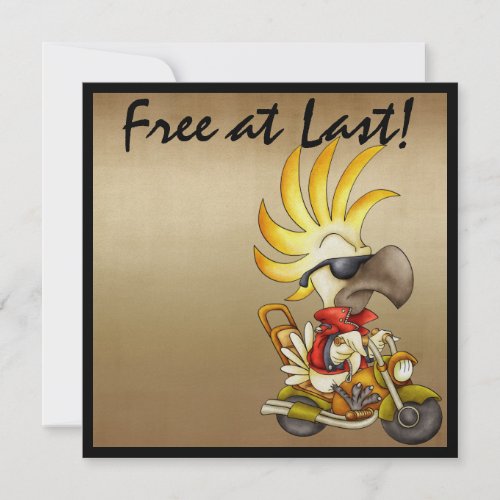 Free at Last Biker - SRF Invitation