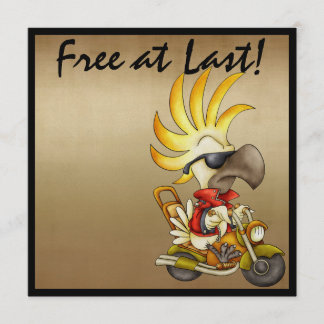 Free at Last Biker - SRF Invitation