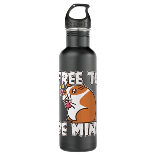 Free Bear Hugs Gay Pride Gay Bear Stainless Steel Water Bottle
