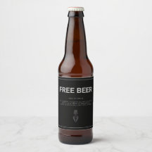 Free Beer • Asking Groomsman Gifts •
