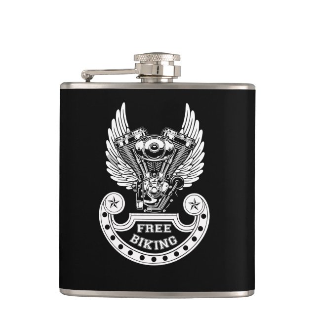 Free biking flask (Front)