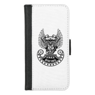 Free biking iPhone 8/7 wallet case