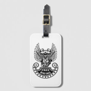 Free biking luggage tag