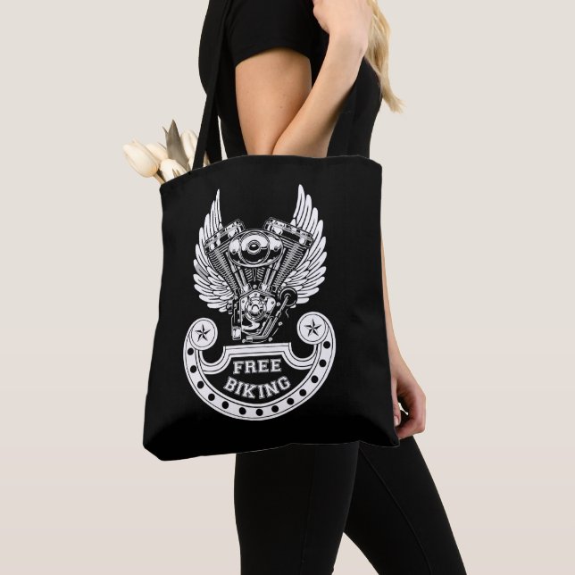 Free biking tote bag (Close Up)