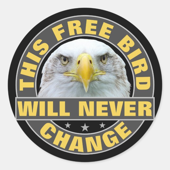 Free Bird Sticker (Front)