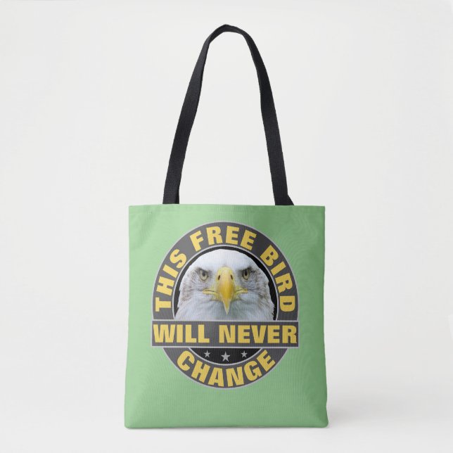 Free Bird Tote Bag (Front)
