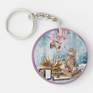 Free Books Keychain