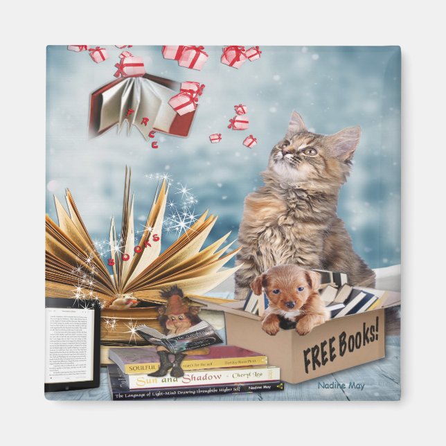 Free Books  Magnet (Front)