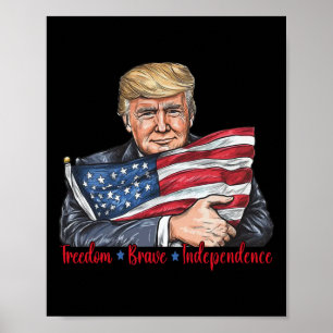 Free Brave Independence Poster