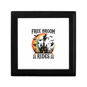 Free Broom Rides Halloween Witch Haunted Castle Sk Gift Box