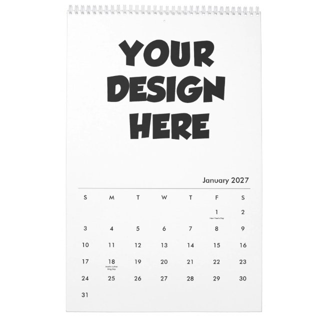 Free Calendar Maker - Personalized Custom Calendar (Jan 2027)
