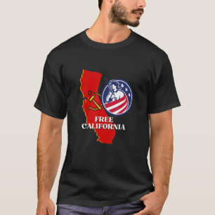 Free California Conservative USA Patriot for Freed T-Shirt