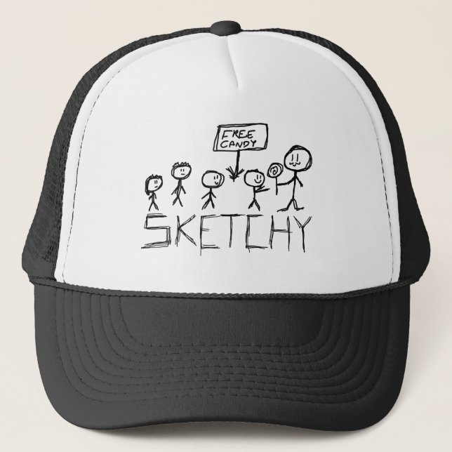 Free Candy-Hat Trucker Hat (Front)