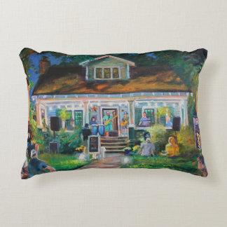 Free Candy Porch Fest Accent Pillow