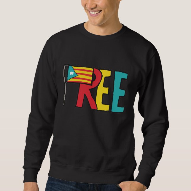 Free Catalan Independence Sweatshirt (Front)