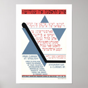 Free Classes in English! Poster