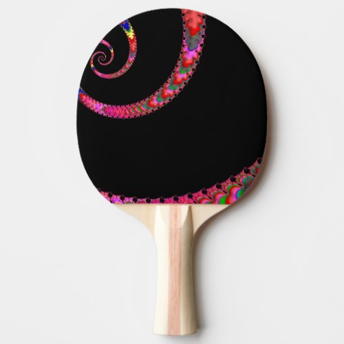 FREE COIL Original Fractal  Ping Pong Paddle